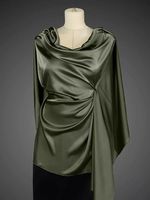 Шелк Армани 90 г/м², 150 см / 25 метров, TBYArm-134, цв.134 полынь