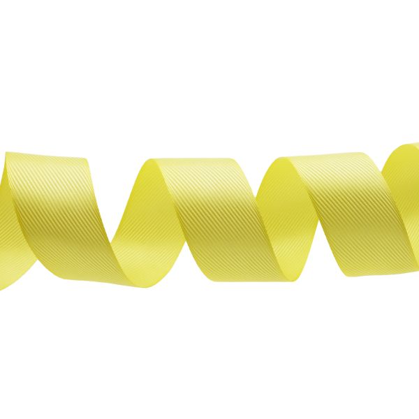 Лента декоративная ёлочка 40.0 мм / 20±1 метров, 82 желтый