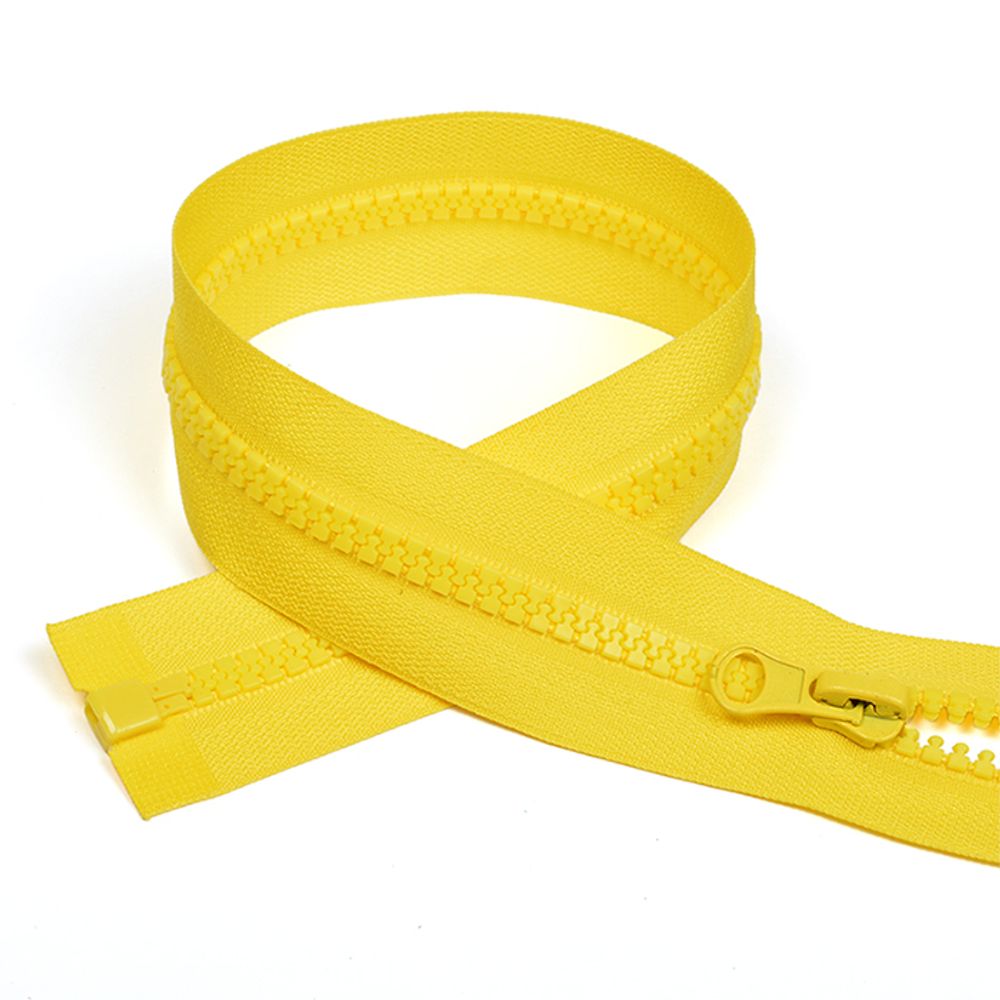 Молния трактор Т5 (5 мм) 1 зам., разъем., 60 см, усил.звено, цв.F110 желтый уп.50 шт Молния трактор Т5 (5 мм) 1 зам., разъем., 60 см, усил.звено, цв.F110 желтый уп.50 шт