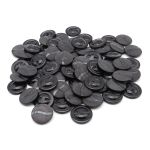 Пуговицы на ножке 44L (28мм) (blk-221 (черный)), CB-L-050, 72 шт