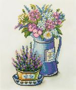 Алмазная (кристальная) мозаика Фрея, Букет Прованса, 25х30 см