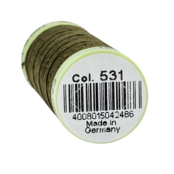 Нитки отделочные Gutermann Top Stitch, 30м, 531 т.т.хаки, 5 катушек