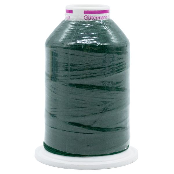 Нитка текстурированная Gutermann Bulky-Lock 80, 1000 м, 340 зеленый трилистник, 5 катушек