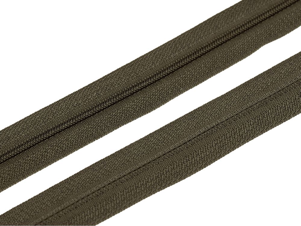 Молния рулонная витая (спираль) Т3 (3 мм) УСИЛЕННАЯ, НА БОБИНЕ, S-157 коричневый (цв.SBS) / кор. 1200 метров