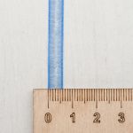 Лента капроновая (органза) 6.0 мм / 22.86±1 метров, 164 синий