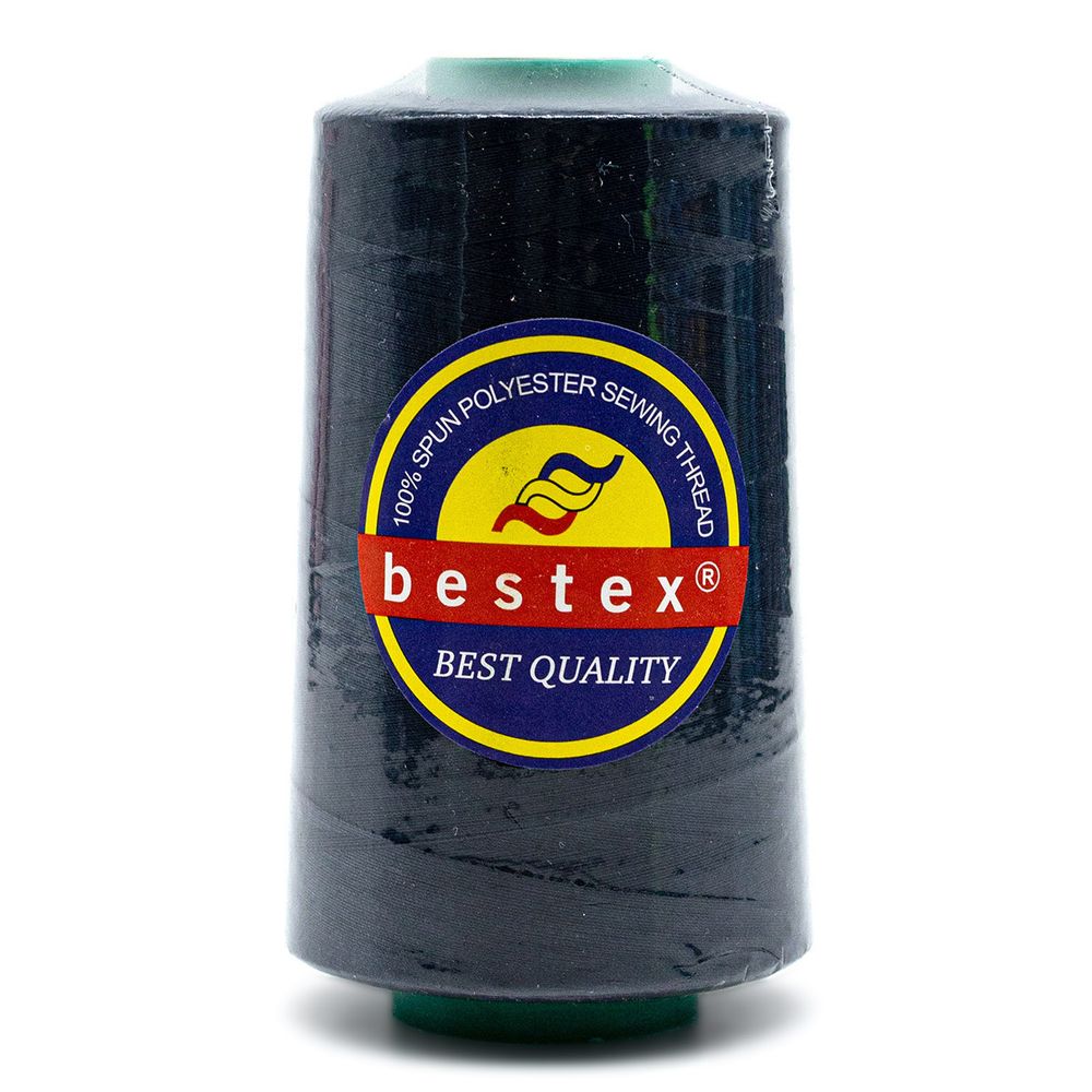 Нитки универсальные Bestex 50/2, 4570 м (5000 ярд) / 1 кат., 275 темный индиго