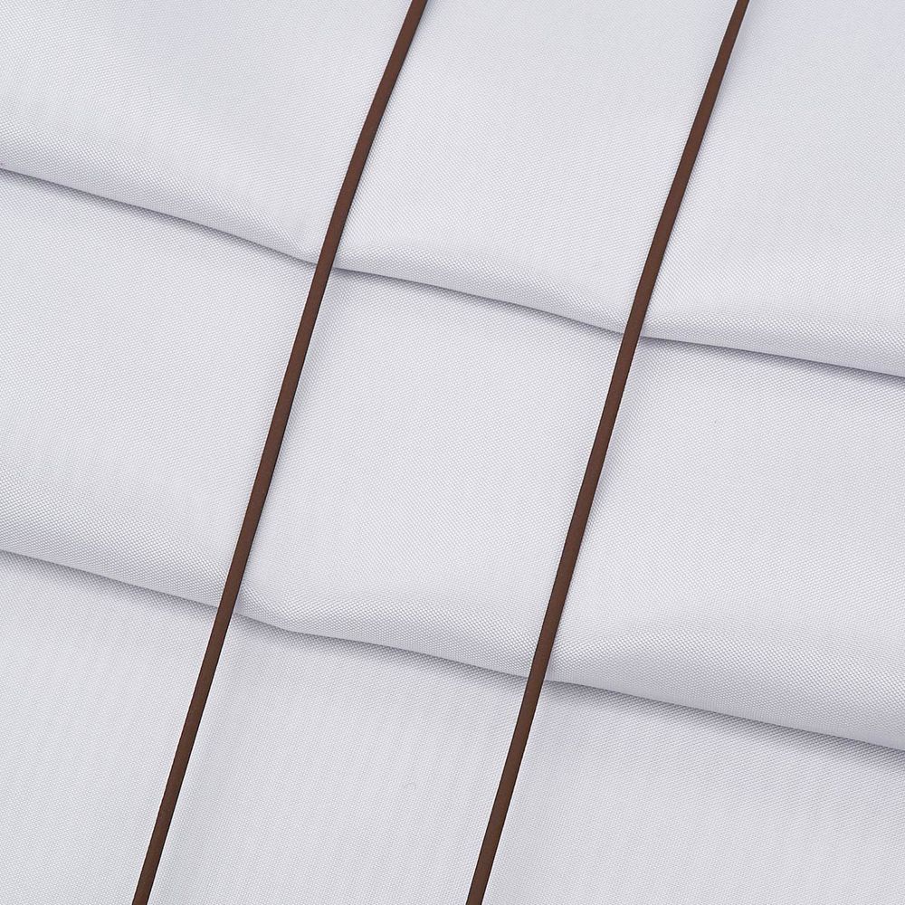 Шнур кожа искусственная ⌀1.0 мм / 100 метров, 06 темно-коричневый, 3Al338