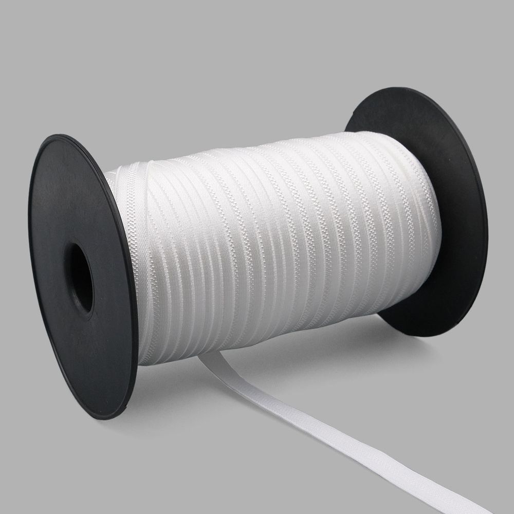 Резинка бельевая (бретелечная) 12.0 мм / 50 метров, белый, (ML207.012)