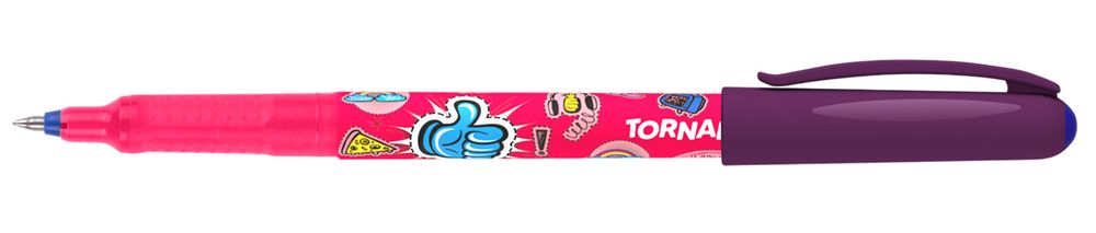 Ручка роллер ⌀0.5 мм, 0.3 мм, 20 шт, 2675/20 boom ассорти цвет чернил: синий, Centropen Tornado Boom 2675/20