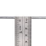 Шнур металлизированный ⌀3.0 мм / 50 метров, 0371-1011, серебро