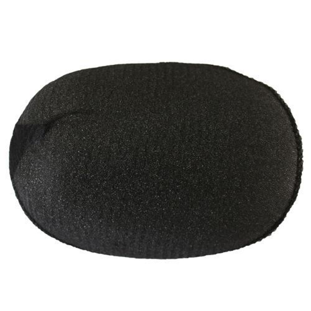 Плечевые накладки (подплечники) реглан 110х165х15 мм, черный, 1 пара