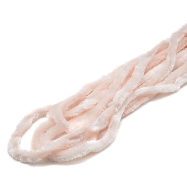 Синель для брошей 5 мм / 3 метра, цвет пудровый