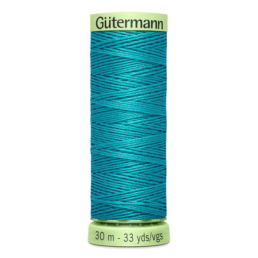 Нитки отделочные Gutermann Top Stitch, 30м, 055 св.зеленая бирюза, 5 катушек