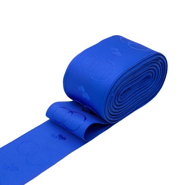 Лента атласная 1-сторонняя 60.0 мм, 20 м, С2785 василек, Красная лента