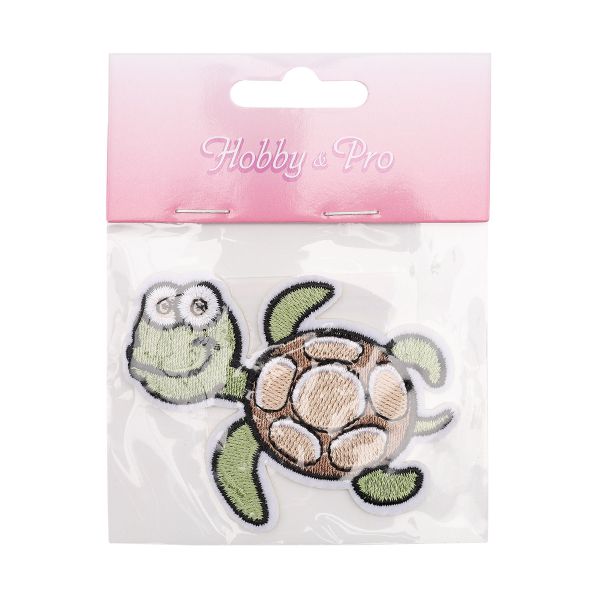 Термоаппликация Черепашка, 6.3х8.1cm, Hobby&Pro
