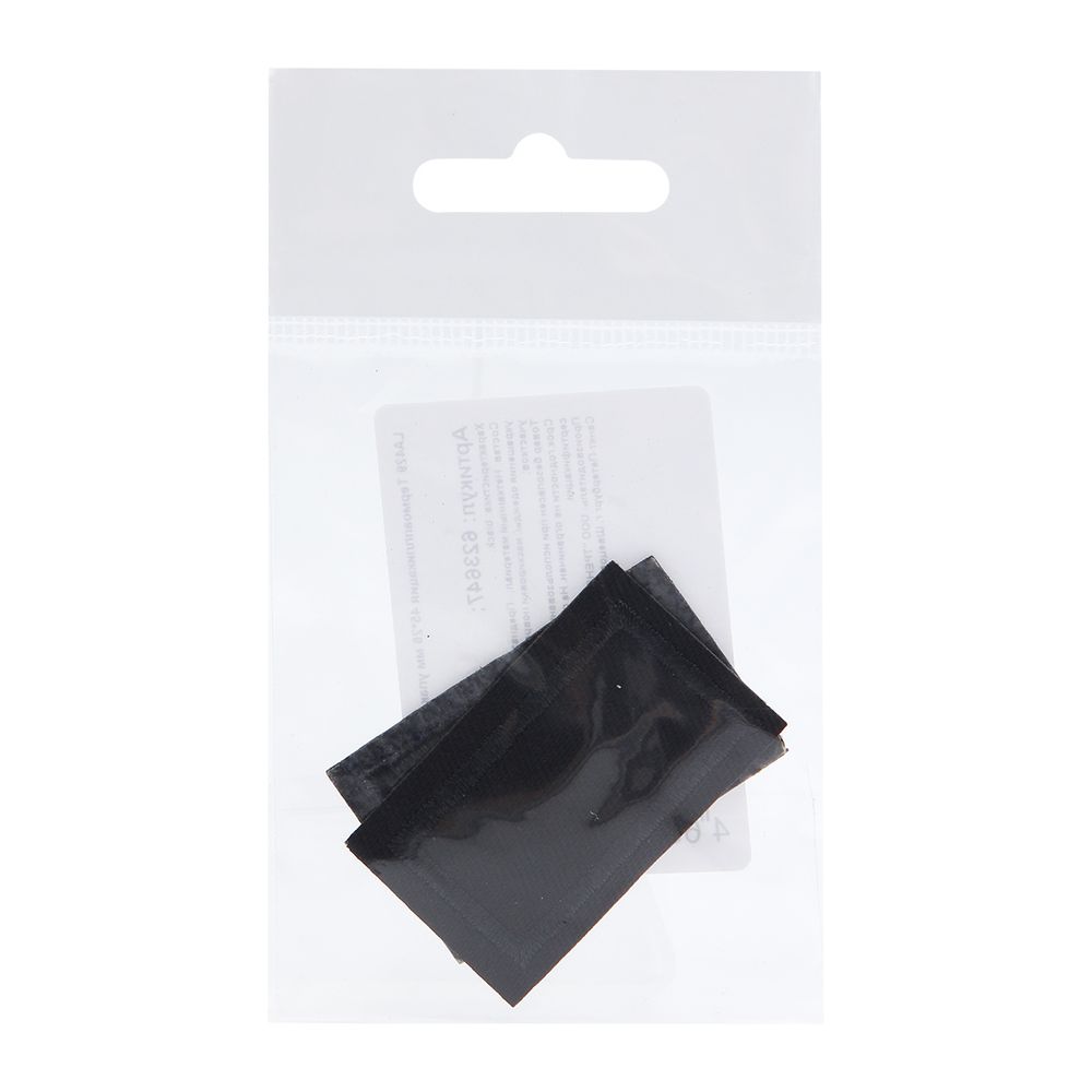 Термоаппликация 45х26 мм (black), LA429, 2 шт