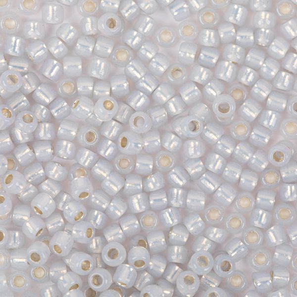 Бисер Toho 11/0 круглый 2.2 мм, 25 г (5х5 г), 2101 молочный/облачно-серый
