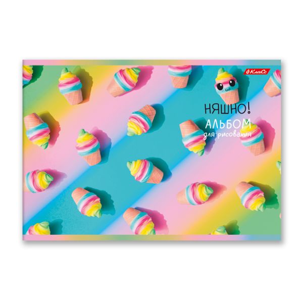 Альбом для рисования 100 г/м², A4 29х20.5 см, 40 л. на скобе, 5 шт, 000229 Пальчики оближешь, Светоч 40АЛСК4_1_3_9