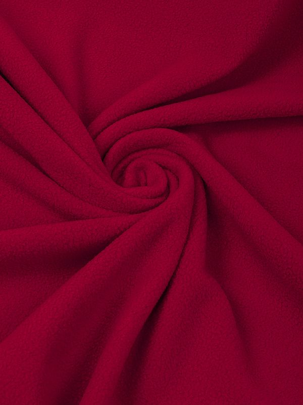 Флис 2-сторонний 190 г/м², 150 см / 2 метра, TBY-0059-273.2, цв.S273 бордовый