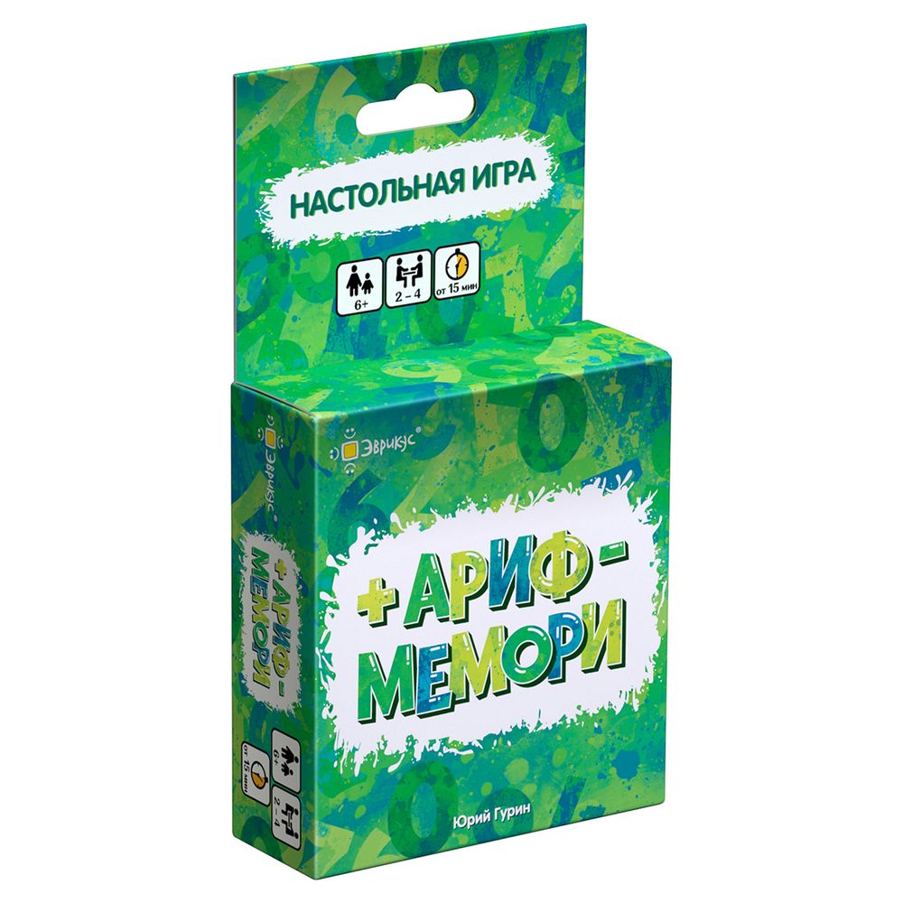 Игра настольная Арифмемори, Эврикус BG-12047