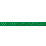Лента атласная с рисунком 12.0 мм / 22.8 метров, D 035/001зеленый/белый, Gamma ALP-121