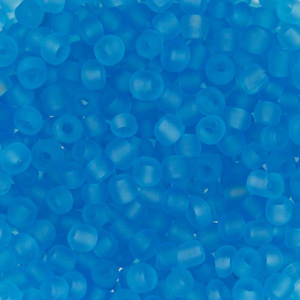 Бисер Zlatka 11/0 (2.1 мм), 100 г (10х10 г), №0003BM т.голубой, GR