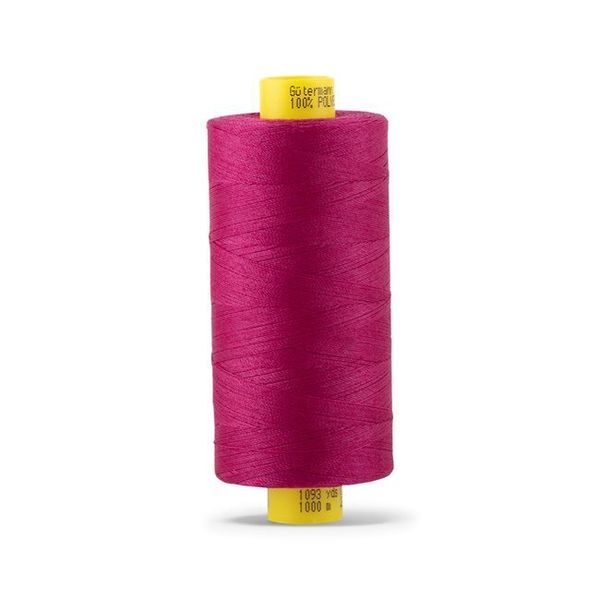 Нитка универсальная Gutermann Mara 120/2, 1000 м, 700207, 247 фуксия, 1 шт