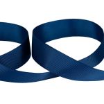 Лента репсовая (в рубчик) 25.0 мм / 45.5 метров, 012 морской, Gamma GR-25