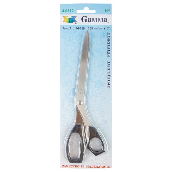 Ножницы закройные (портновские) 25.5 см, Gamma 3-9310