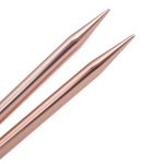 Набор съемных спиц для вязания 10см, 13 размеров (3мм-10мм), цв. медный, алюминий