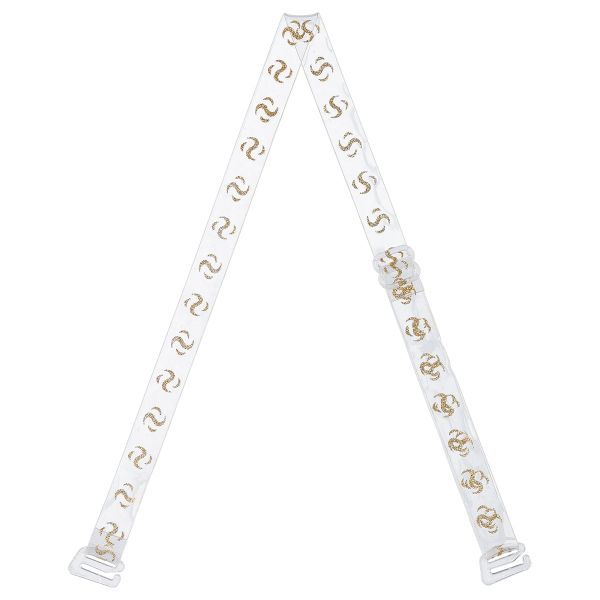 Бретели для бюстгальтера 10 мм, 10 пар, /РП/, золото, Gamma BR-1033