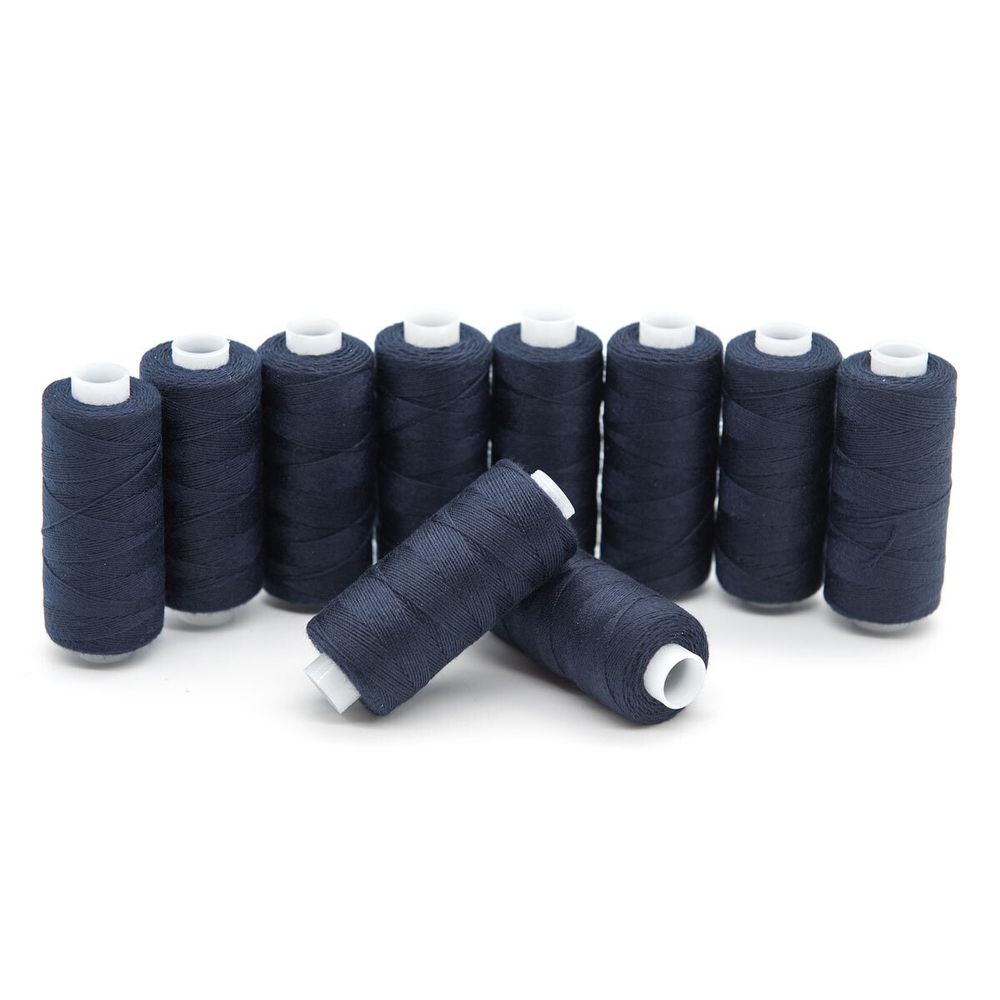 Нитки швейные 20/3 (120м) 10 шт Astra&Craft (325 индиго)