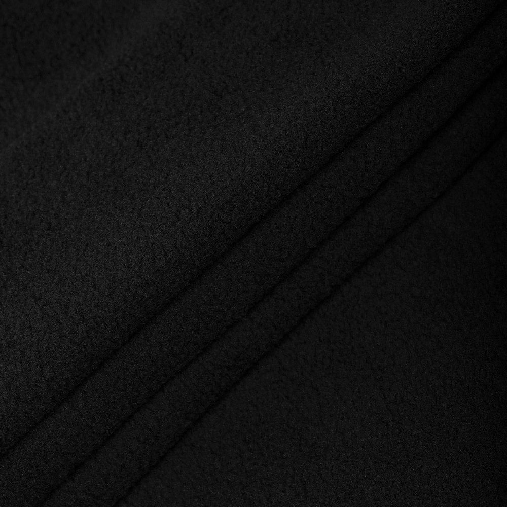 Флис 2-сторонний 190 г/м², 150 см / 10 метров, N-TBY-0059-322, цв.F322 черный