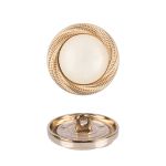 Пуговицы металл 22 мм, 100 шт, 30 золото, Gamma MB 0270