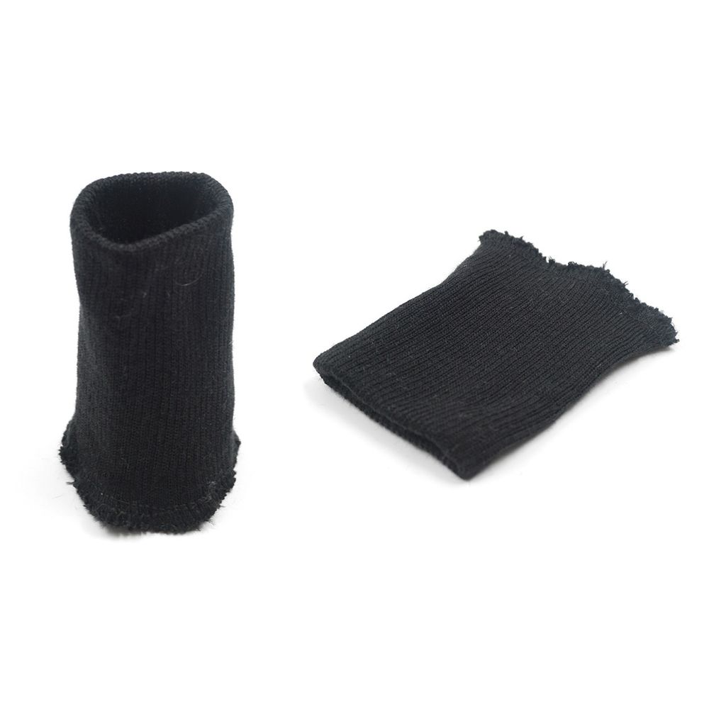 Манжеты трикотажные 7.0х9.5 см, уплотненный 2х1, 004 черный