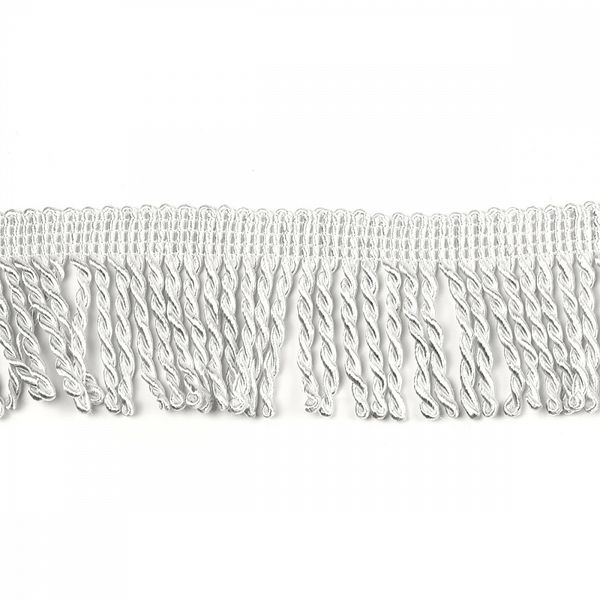 Бахрома отделочная 62.0 мм / 10 метров, №2 6341 белый