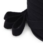 Шнур плоский плетеный х/б ⌀15.0 мм / 50 метров, черный