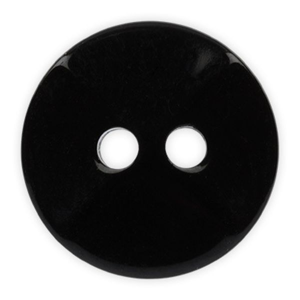 Пуговицы рубашечные/блузочные 11 мм, 40 шт, А008 черный, Gamma JEY 0001