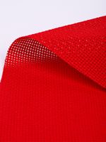 Канва для вышивания крупная, 854 (10х44кл) 40х50 см, цв. красный