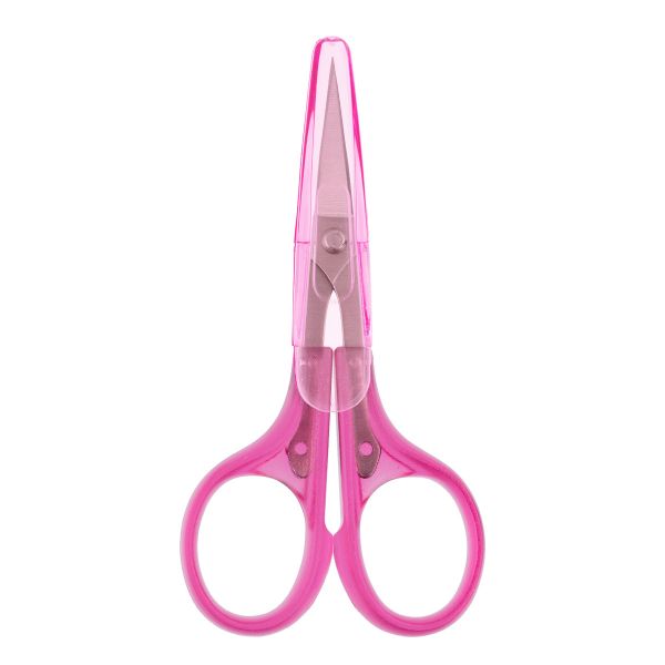 Ножницы рукодельные 10 см, розовые, Gamma ROS-02