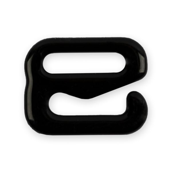 Крючки для бюстгальтера металл 8.0 мм, 50 шт, черный, Blitz HPK-8