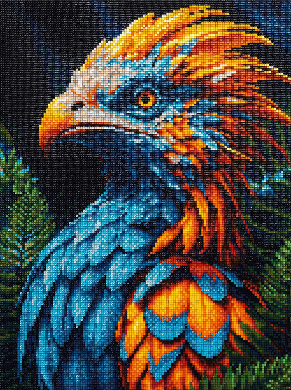 Кристальная (алмазная) мозаика Фрея ALPD-304, на подрамнике, Феникс, 30х40 см