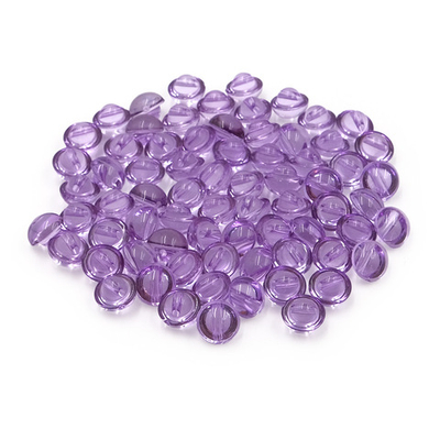 Пуговицы на ножке 16L (9мм) (Purple (фиолетовый)) AK06, 72 шт