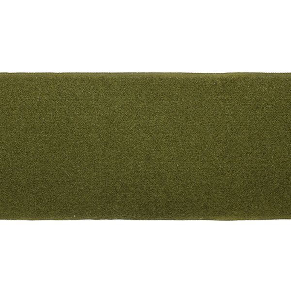 Лента контактная липучка (велкро) пришивная уп. 100 мм / 25 метров, 5049 яр.хаки, ПАРА (крючок+петля), качество 