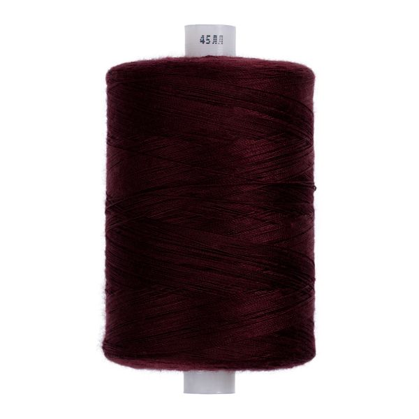 Нитки армированные ПНК им.Кирова 45ЛЛ, 2500 м / 1 кат., 1022 / 022 бордовый