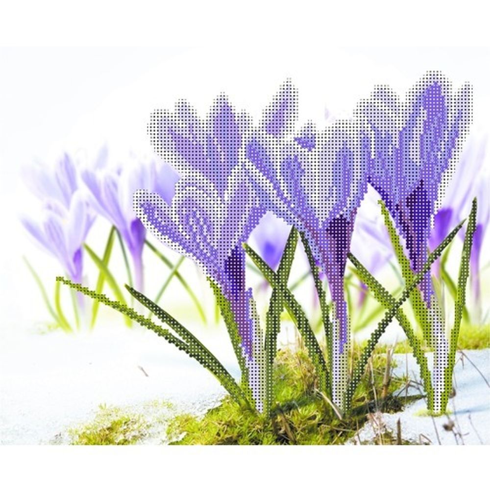 Набор для вышивания бисером Матренин Посад, Песня весны, 28х34 см