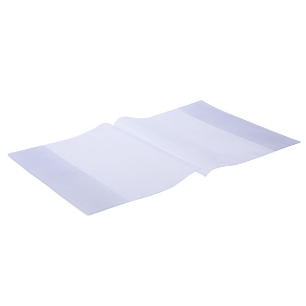 Обложка универсальная для тетрадей и дневников LNNCC-01 120 мкм (208х346 мм), 5 шт, прозрачный, Лео LNNCC-01