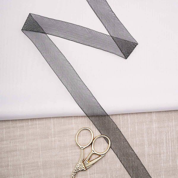 Кринолин мягкий 20.0 мм / 13.72 метра, черный, 3AR3069