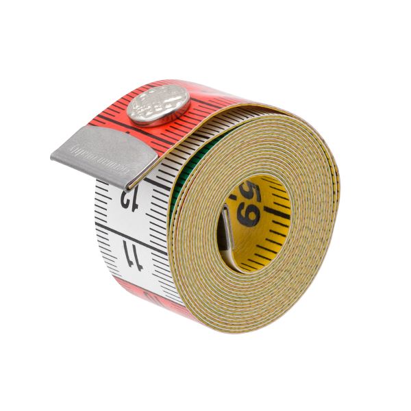 Сантиметр Color Plus с кнопкой 150  см / 60 дюймов, Hobby&Pro, 1 шт