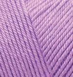 Пряжа Alize (Ализе) Cotton Gold Hobby New / уп.10 мот. по 50 г, 165 м, 43 лиловый